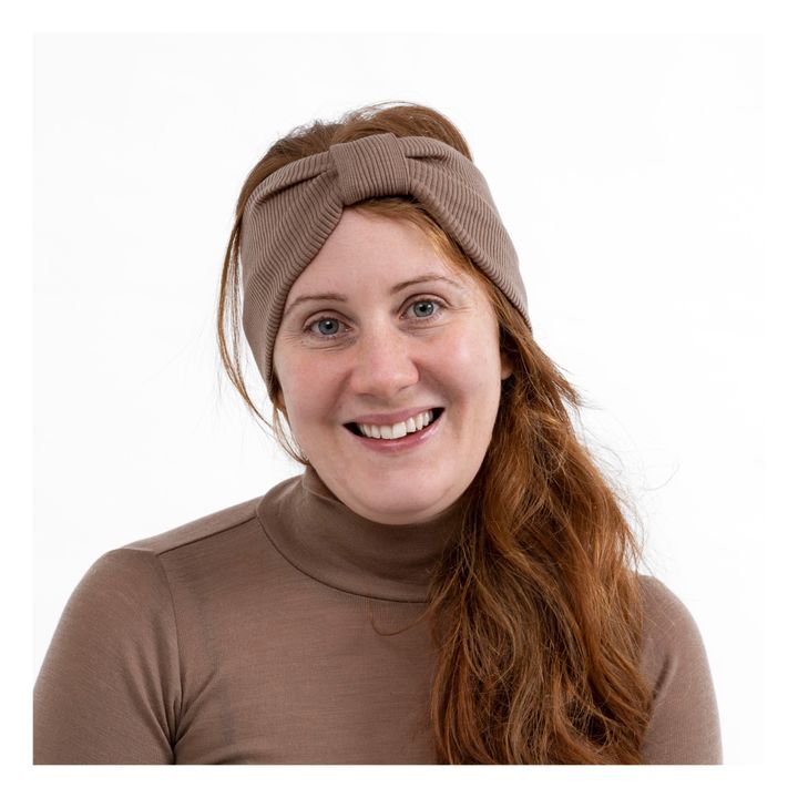 Valba Merino Wool Headband - Women's Collection  | Camel- Imagen del producto n°1