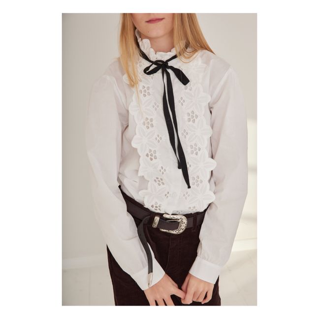 Sandrine Organic Cotton Shirt | Cremefarben