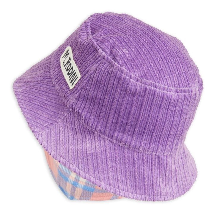 Organic Cotton Bucket Hat Violeta- Imagen del producto n°3