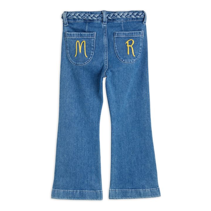 Organic Cotton Flared Jeans Azul- Imagen del producto n°5