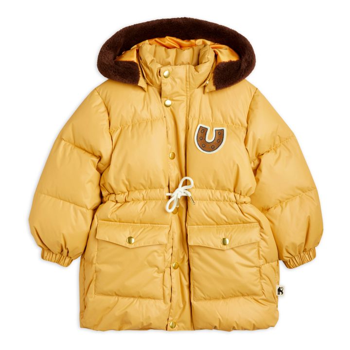 Recycled Polyester Puffer Jacket Beige- Imagen del producto n°0