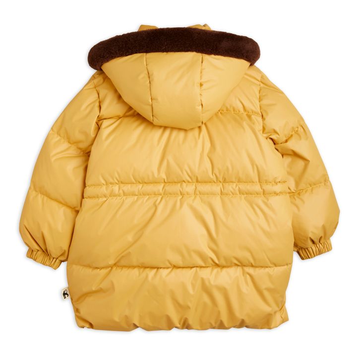 Recycled Polyester Puffer Jacket Beige- Imagen del producto n°5
