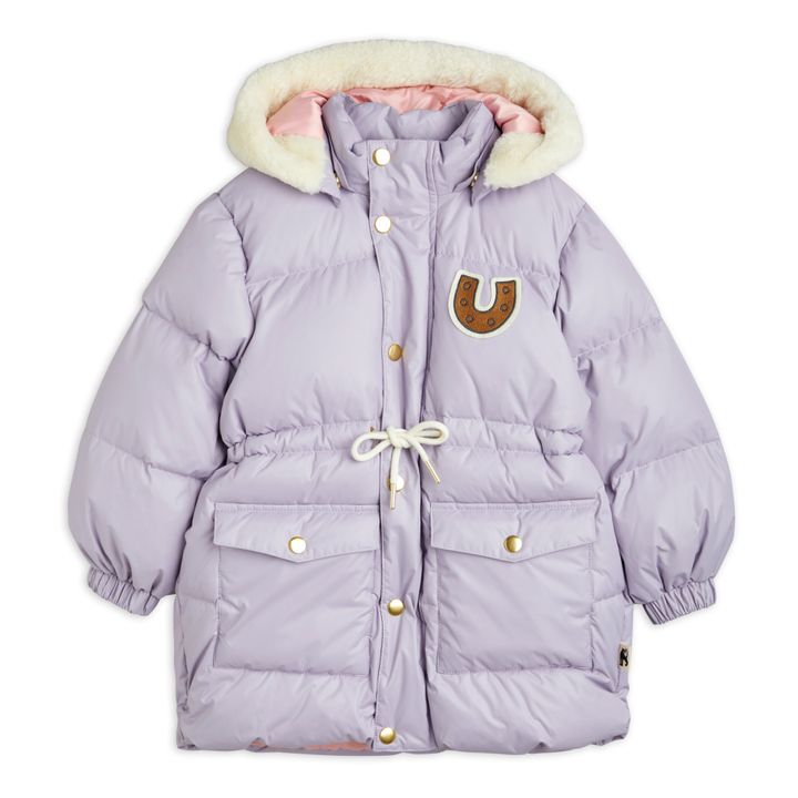Recycled Polyester Puffer Jacket Violeta- Imagen del producto n°0