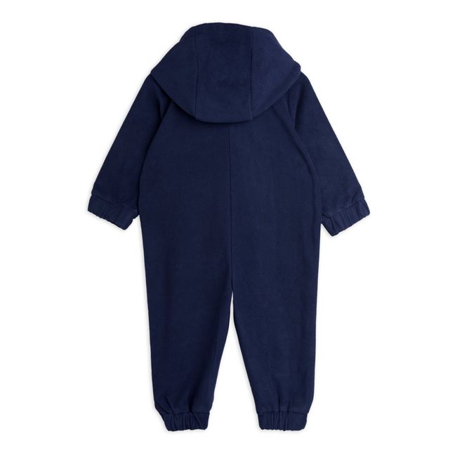 Recycled Polyester Jumpsuit Azul Marino