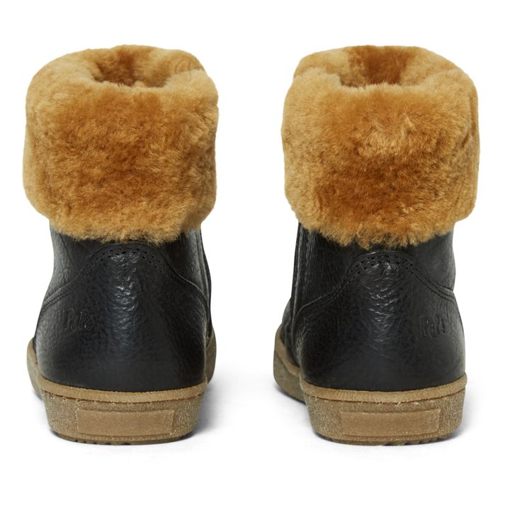 Faux Fur Boots | Negro- Imagen del producto n°2
