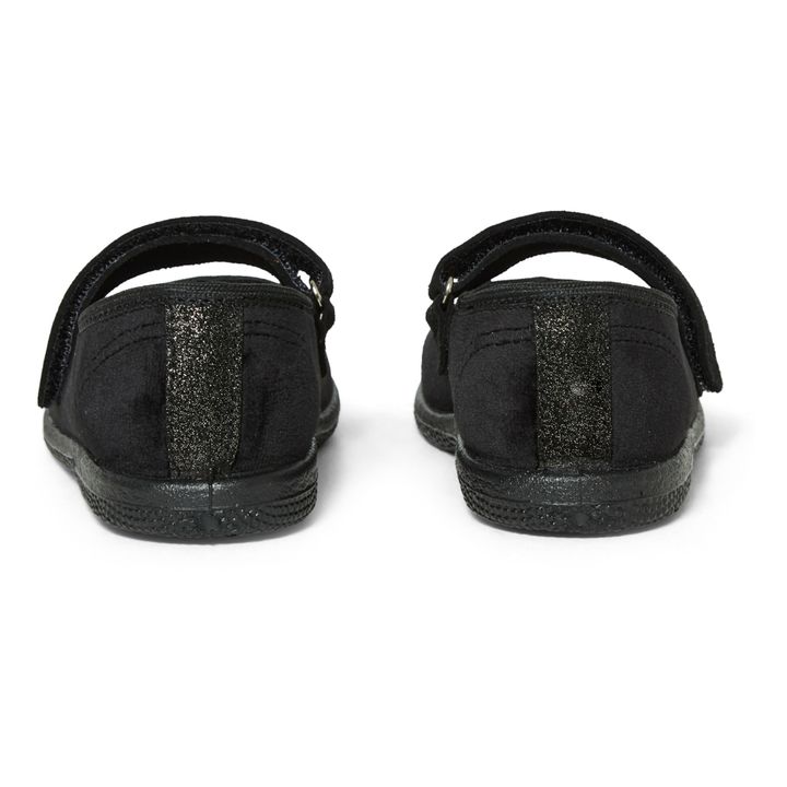 Velcro Mary Jane Slippers | Black- Product image n°2