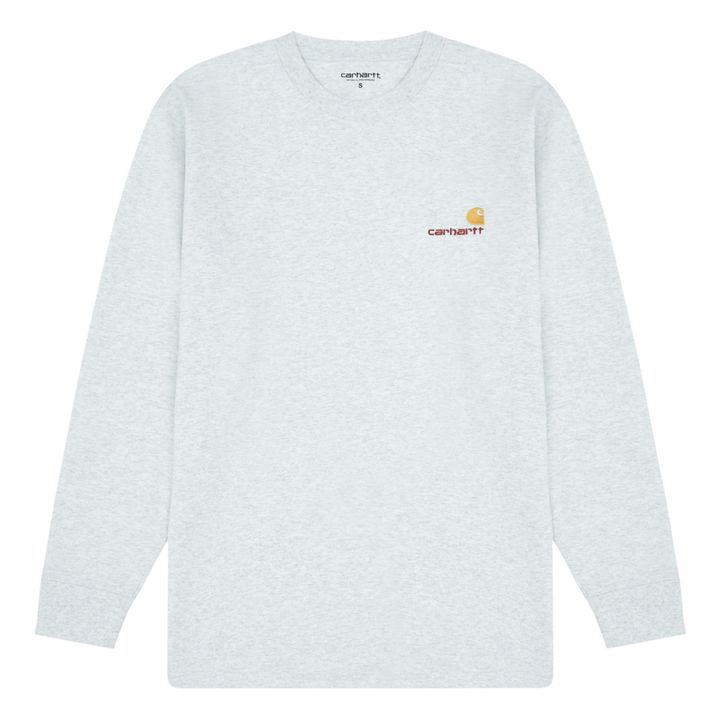 Classic American T-shirt | Heather grey- Product image n°0