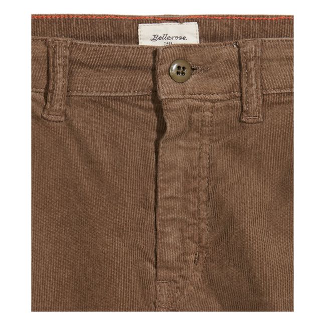 Painters Straight-Leg Trousers Brown