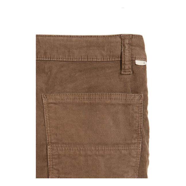 Painters Straight-Leg Trousers | Brown