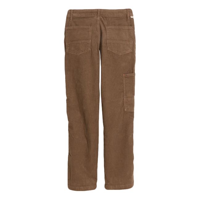 Painters Straight-Leg Trousers | Brown