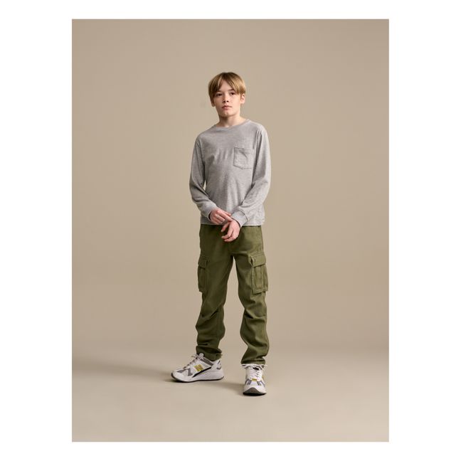Cyriel Organic Cotton T-shirt | Grey