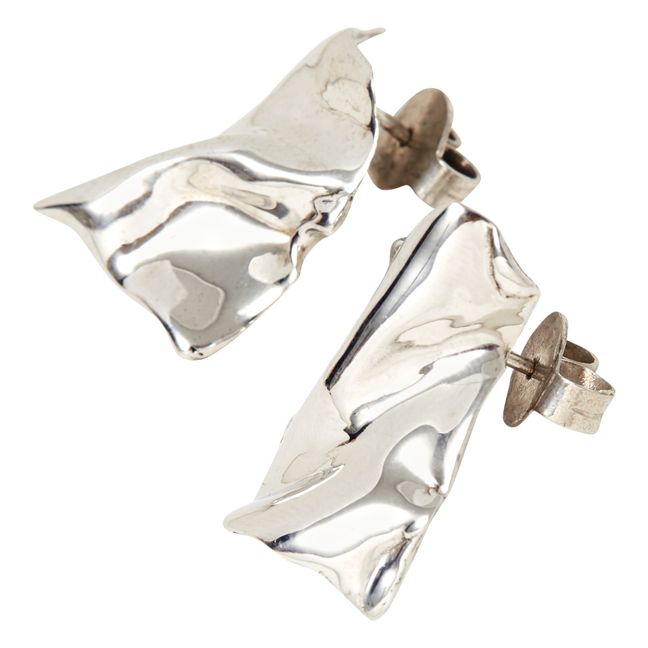 Flow Earrings | Silver