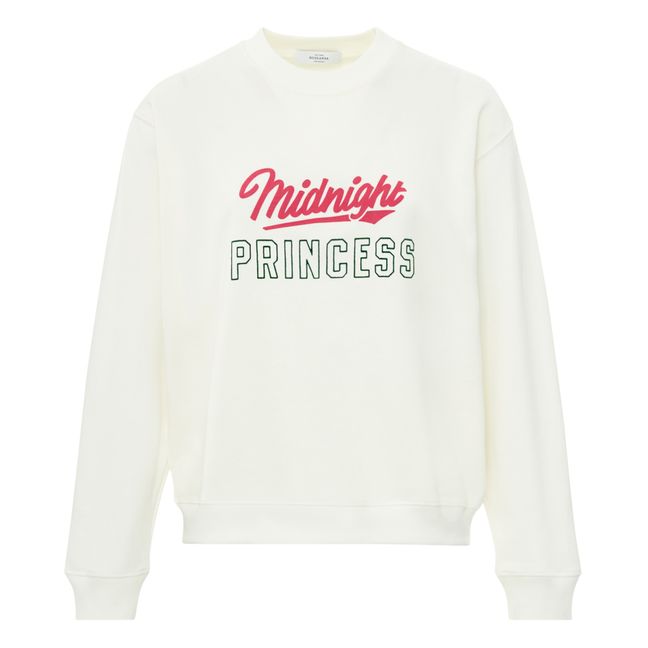 Louis Midnight Organic Cotton Sweatshirt | White