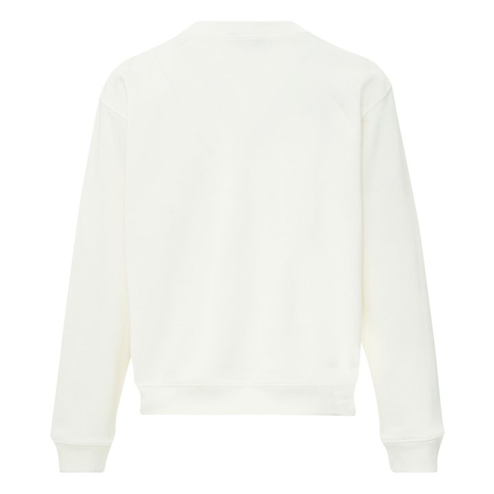 Louis Midnight Organic Cotton Sweatshirt | White- Product image n°2