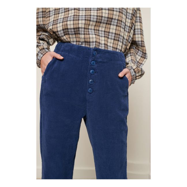 Patt Corduroy Trousers | Blu