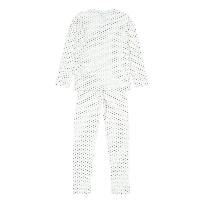 Tudor Stars Jersey Pyjama Set - No Sleep Club Collection  | Blue