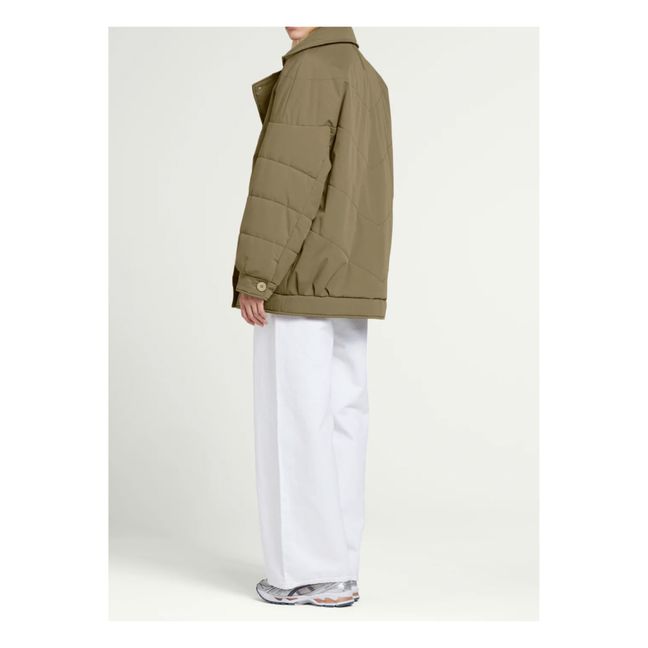 Shirley Quilted Jacket Verde militare
