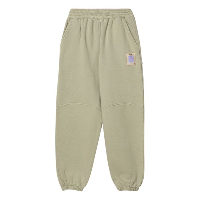 Lion Organic Cotton Joggers | Olive green
