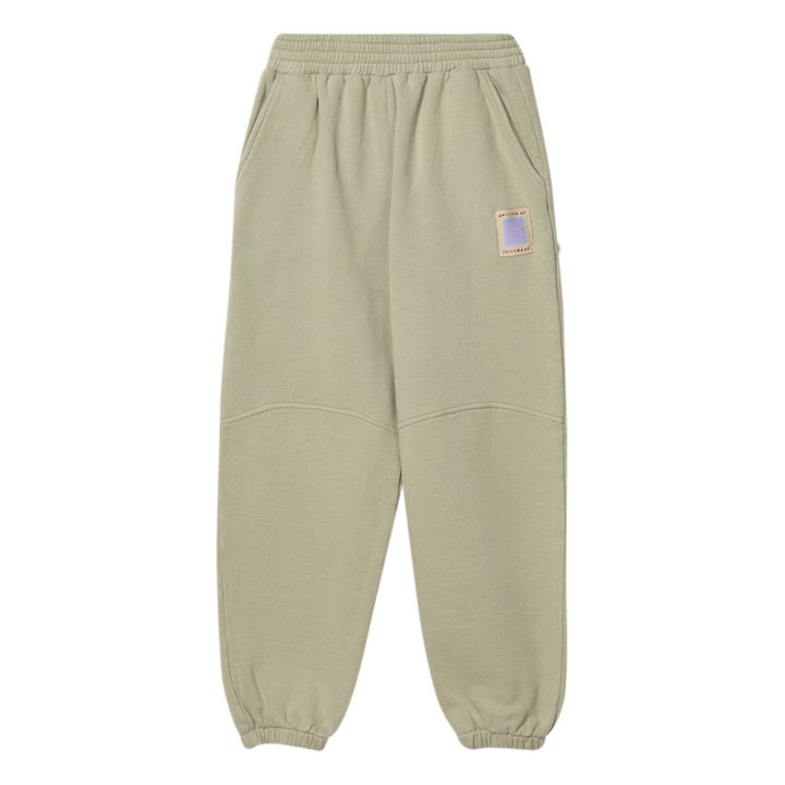 Lion Organic Cotton Joggers | Olive green- Product image n°0