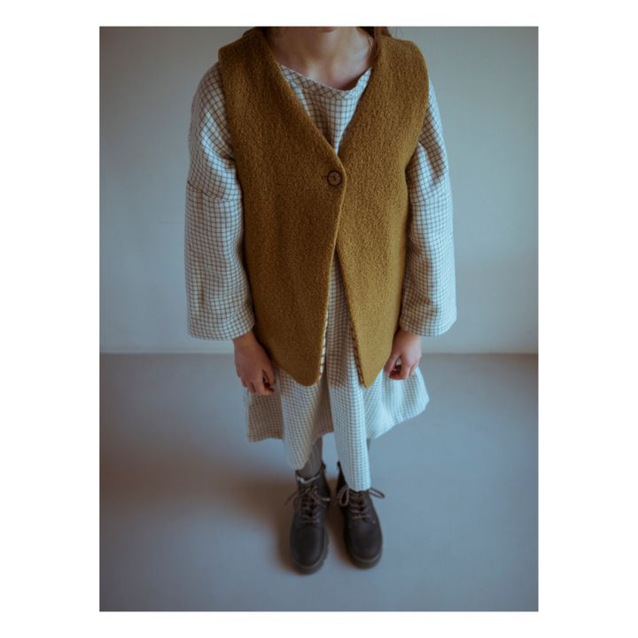 Woollen Cardigan | Ochre- Product image n°2