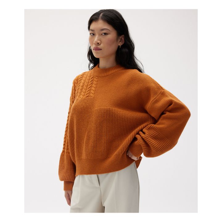 Mixologist Sweatshirt | Orange Rouille- Produktbild Nr. 1