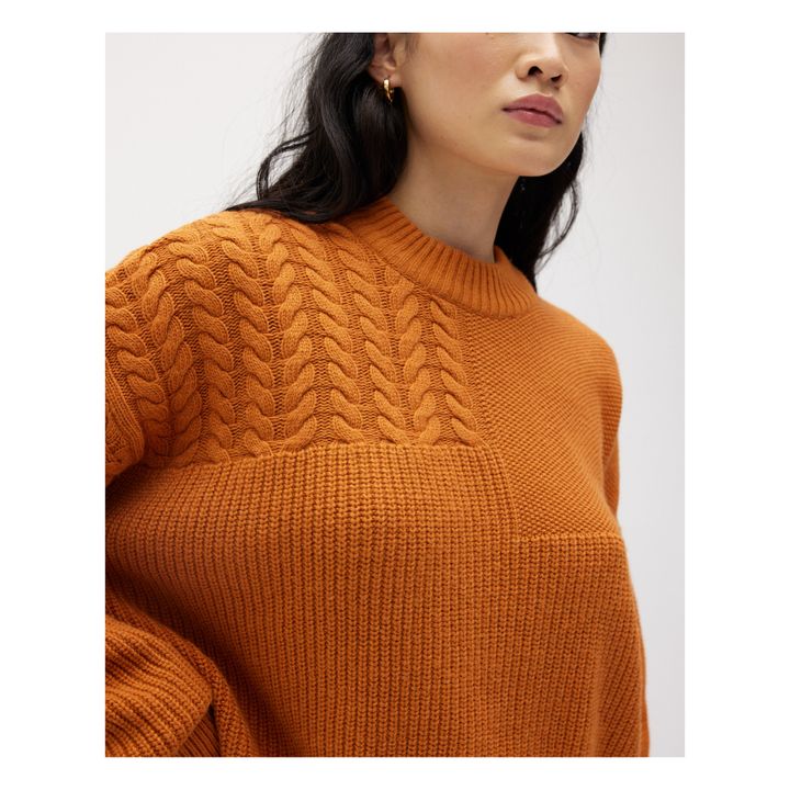 Mixologist Sweatshirt | Orange Rouille- Produktbild Nr. 3