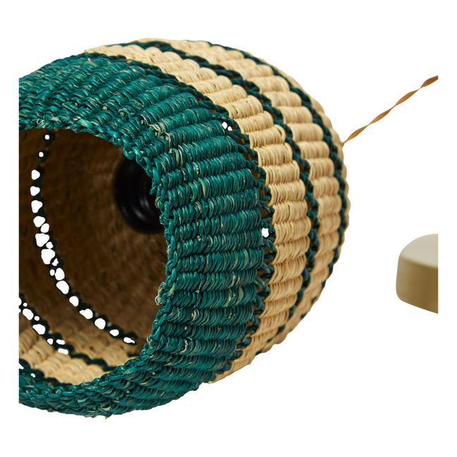 Applique lantern tissé à la main | Vert