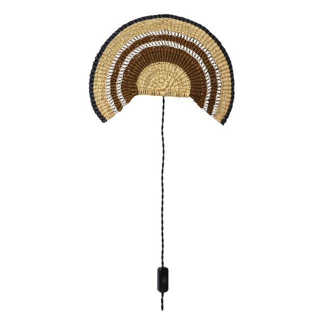 Applique Admirador tissé à la main  | Noisette