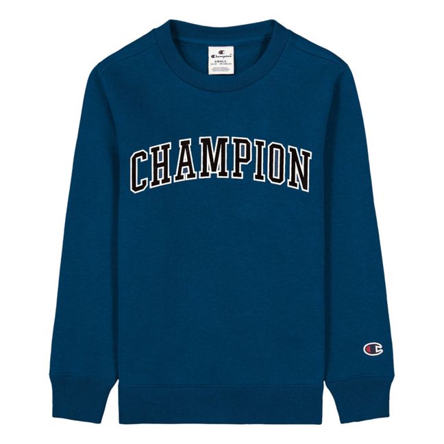Sweatshirt dickes Logo | Nachtblau