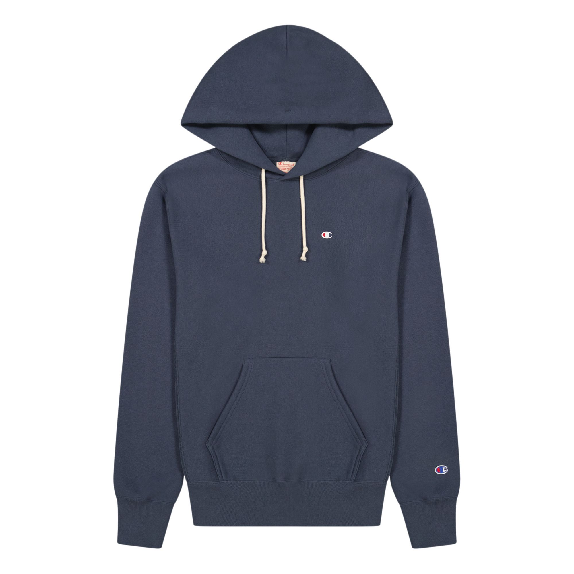 Champion hoodie black outlet and blue