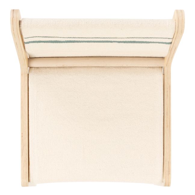 Chaise Sillita en bouleau déhoussable | Azul Pálido