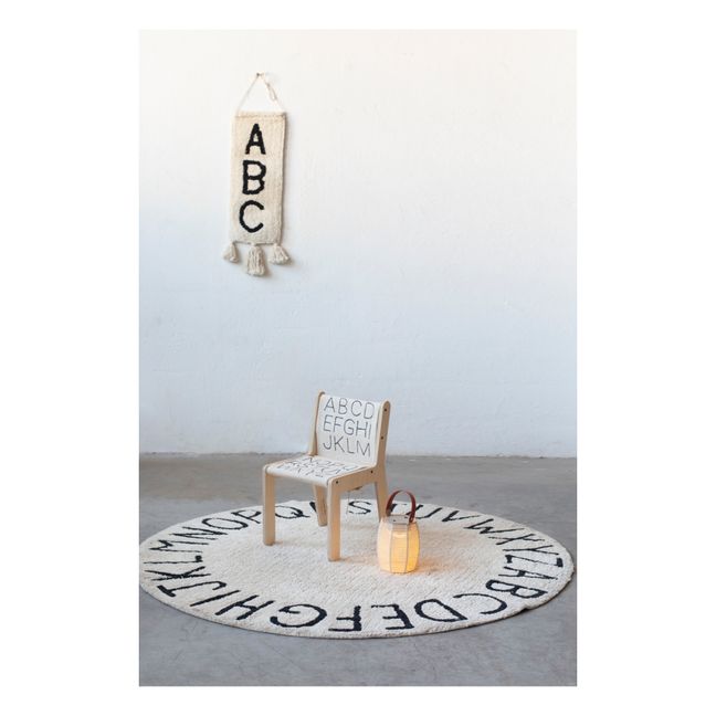 Chaise Sillita en bouleau déhoussable | Ecru