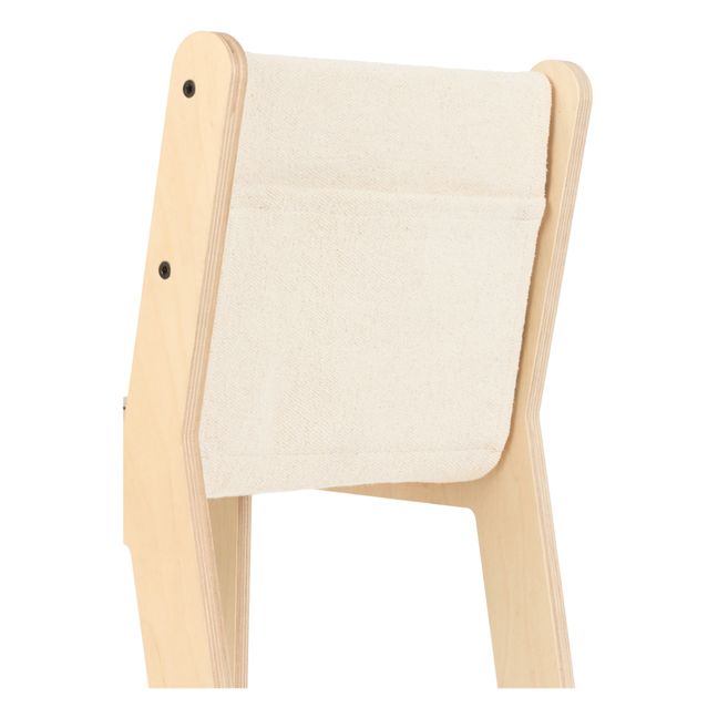 Removable Birch Chair Sillita | Ecru