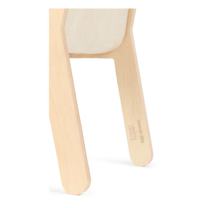 Removable Birch Chair Sillita | Ecru- Product image n°8