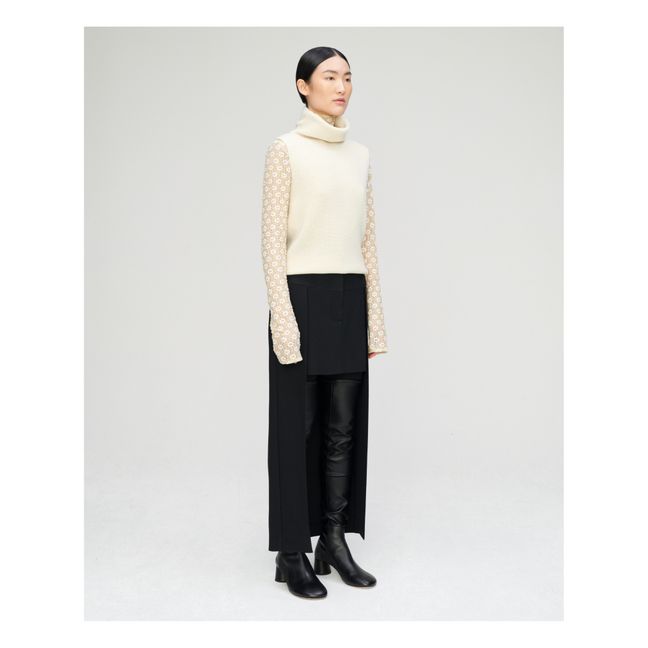 Raky Woollen Jumper | Bianco