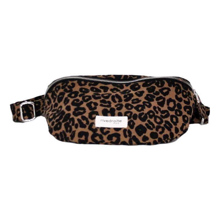 Custine Recycled Cotton Belt Bag | Leopard- Product image n°0