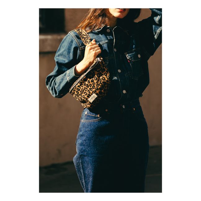 Custine Recycled Cotton Belt Bag | Leopard