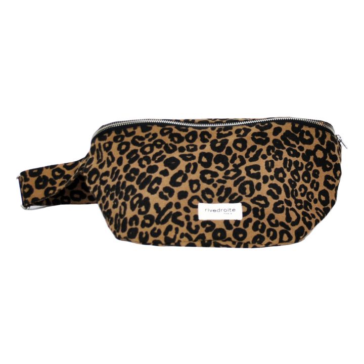 Custine Recycled Cotton Belt Bag - XL | Leopard- Product image n°0