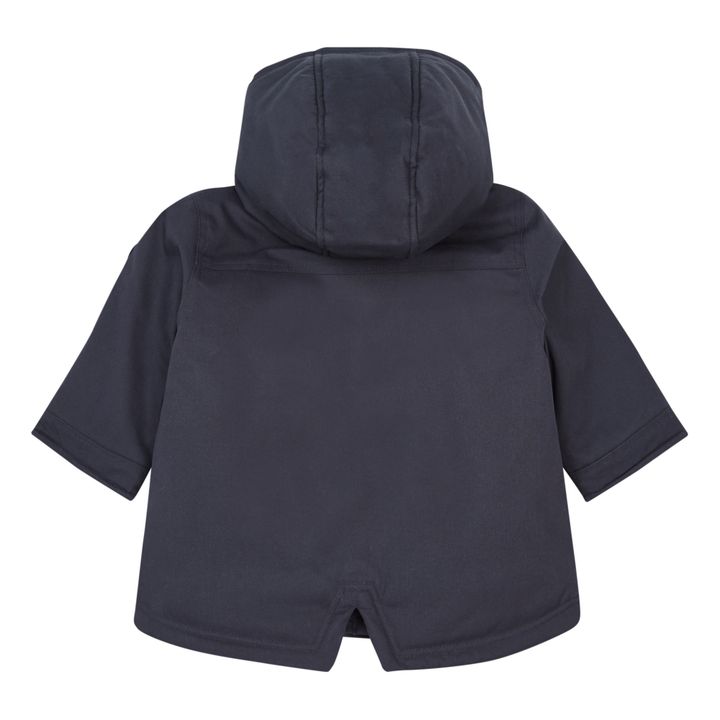 Cat Hooded Parka | Navy blue- Product image n°1