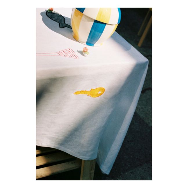 Mantel Sobremesa | Blanco