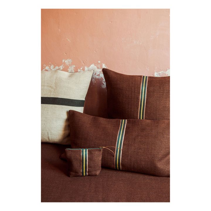 Jasper Cushion Cover | Terracotta- Product image n°1