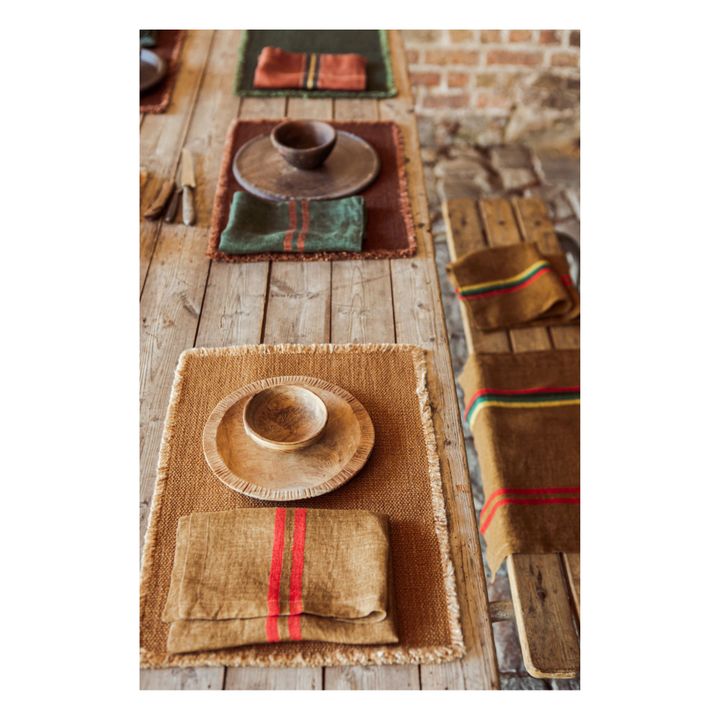 Libeco Jasper Placemats, Set of 4, Linen & Wool