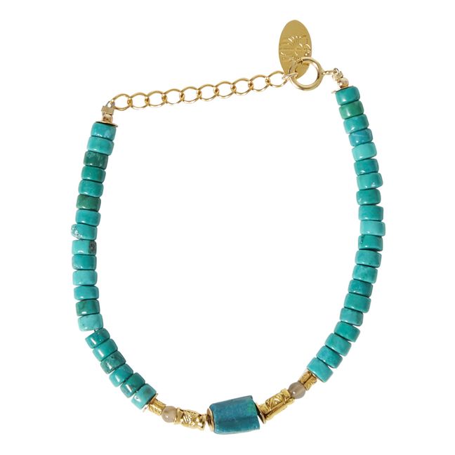 Bracelet Gokarna | Bleu turquoise