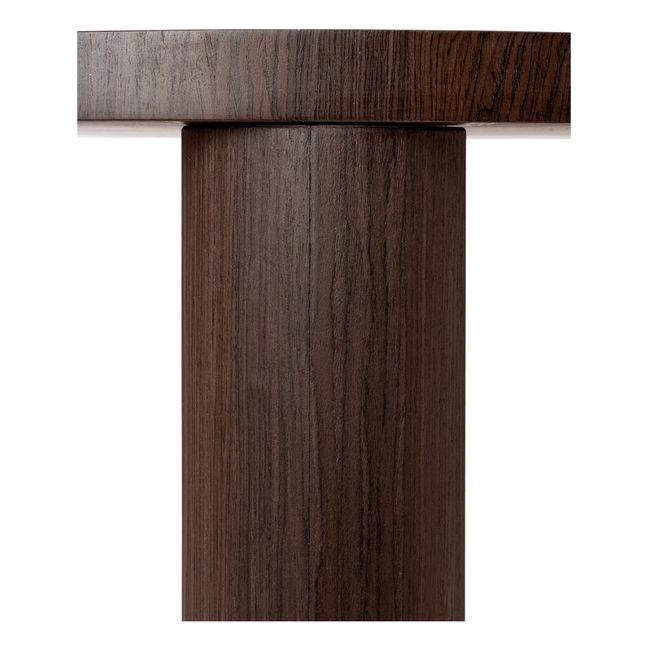 Post Coffee Table - FSC Wood | Chêne fumé