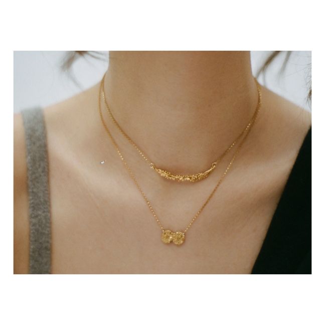 The Path of The Moons Necklace | Gold