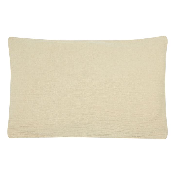 Organic Cotton Jacquard Cushion | Roble- Imagen del producto n°1