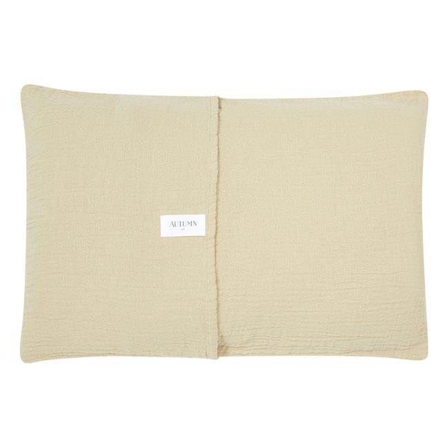 Organic Cotton Jacquard Cushion | Quercia