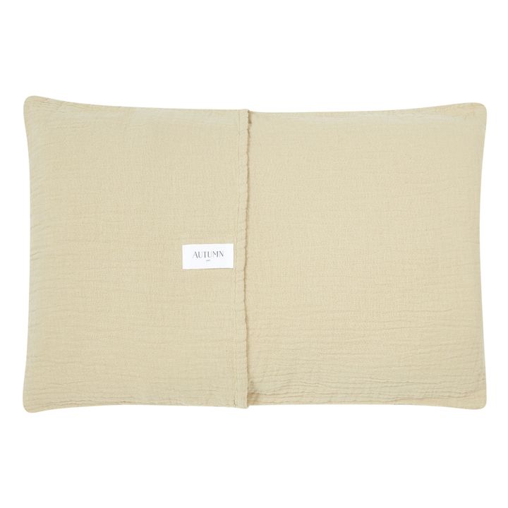 Organic Cotton Jacquard Cushion | Quercia- Immagine del prodotto n°3