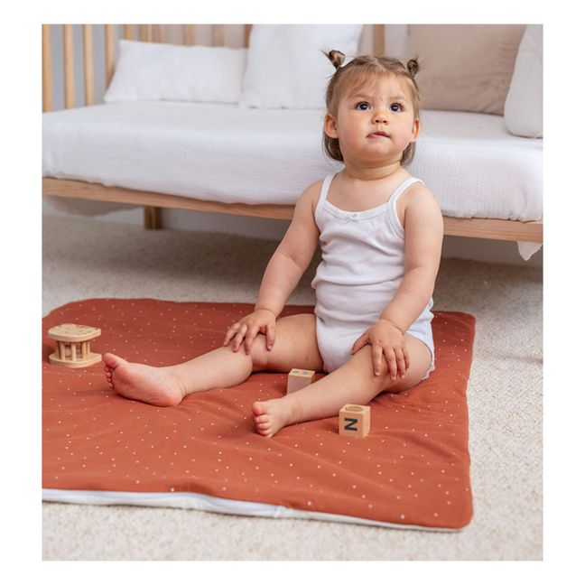 Reversible Multi-Season Blanket | Terracotta