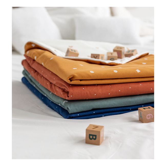 Reversible Multi-Season Blanket Terracotta
